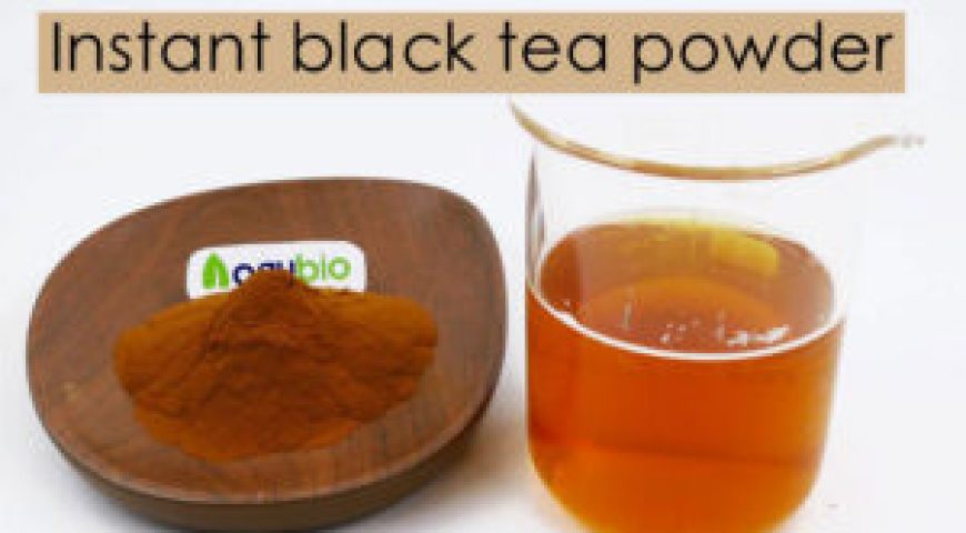What is instant black tea powder?